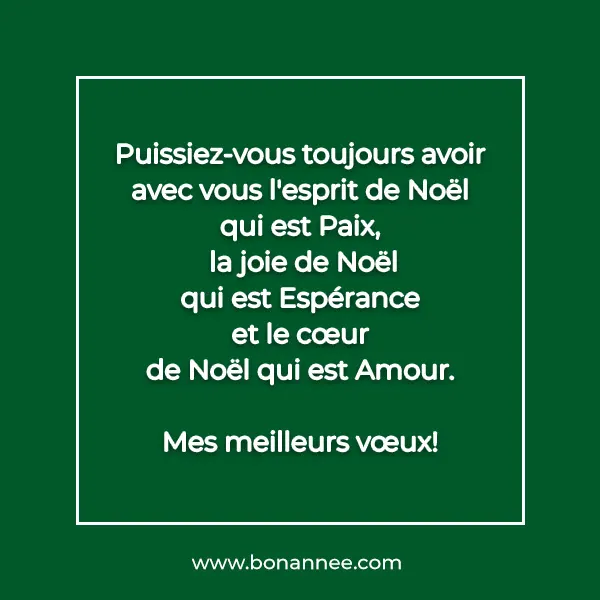 2024 meilleurs voeux Noël